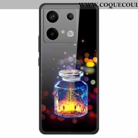 Coque Xiaomi Redmi Note 13 Pro 5G / Poco X6 5G -Verre Trempé Bouteille à Souhaits