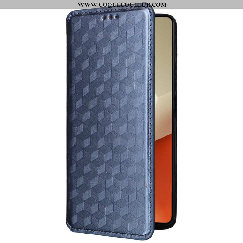 Flip Cover Xiaomi Redmi Note 13 Pro 5G / Poco X6 Cubes 3D