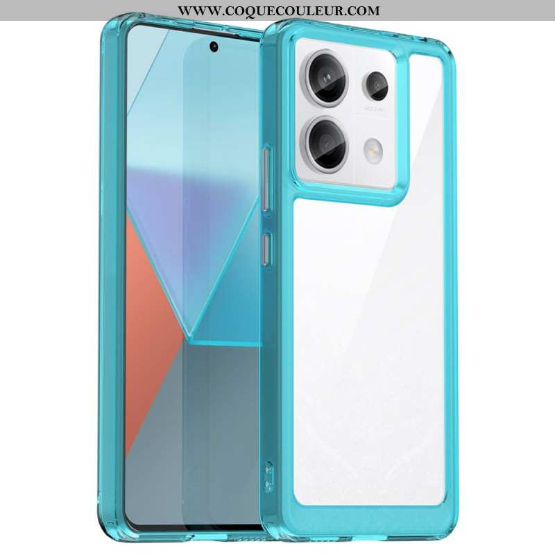 Coque Xiaomi Redmi Note 13 Pro 5G / Poco X6 5G Hybride Rebords Colorés