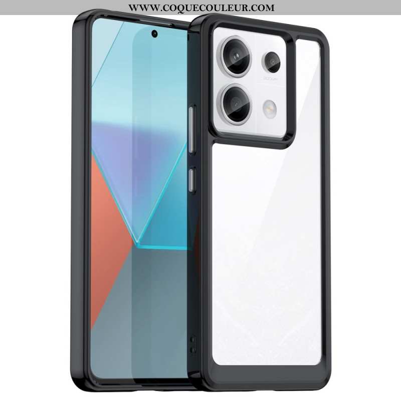 Coque Xiaomi Redmi Note 13 Pro 5G / Poco X6 5G Hybride Rebords Colorés