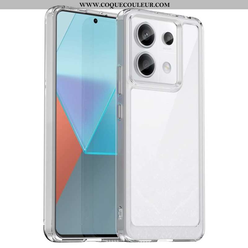 Coque Xiaomi Redmi Note 13 Pro 5G / Poco X6 5G Hybride Rebords Colorés