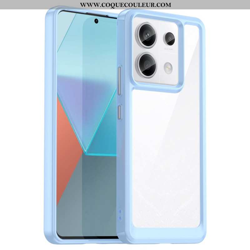 Coque Xiaomi Redmi Note 13 Pro 5G / Poco X6 5G Hybride Rebords Colorés