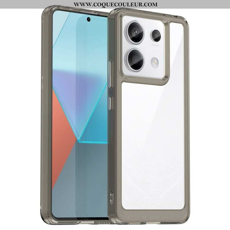 Coque Xiaomi Redmi Note 13 Pro 5G / Poco X6 5G Hybride Rebords Colorés