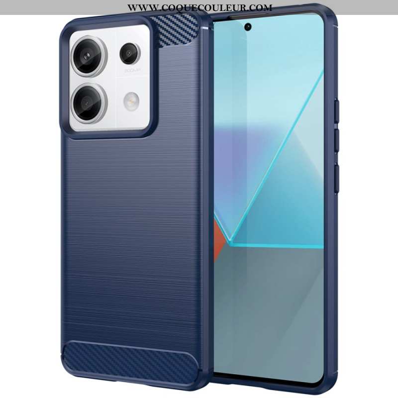 Coque Xiaomi Redmi Note 13 Pro 5G / Poco X6 5G Texture de Fibre de Carbone