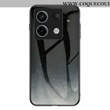 Coque Xiaomi Redmi Note 13 Pro 5G / Poco X6 5G Verre Trempé Lune Étoilée