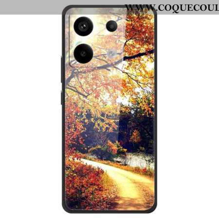 Coque Xiaomi Redmi Note 13 Pro 5G / Poco X6 5G Verre Trempé Route de Campagne