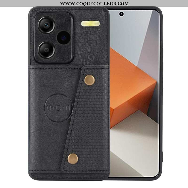 Coque Xiaomi Redmi Note 13 Pro Plus 5G avec Support et Porte-Cartes