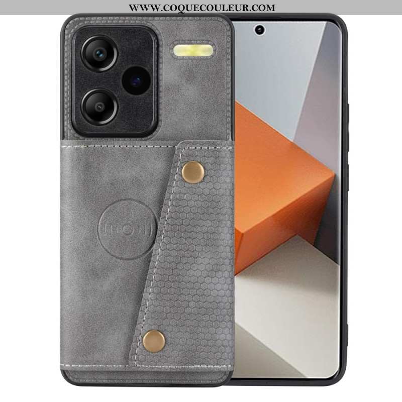 Coque Xiaomi Redmi Note 13 Pro Plus 5G avec Support et Porte-Cartes