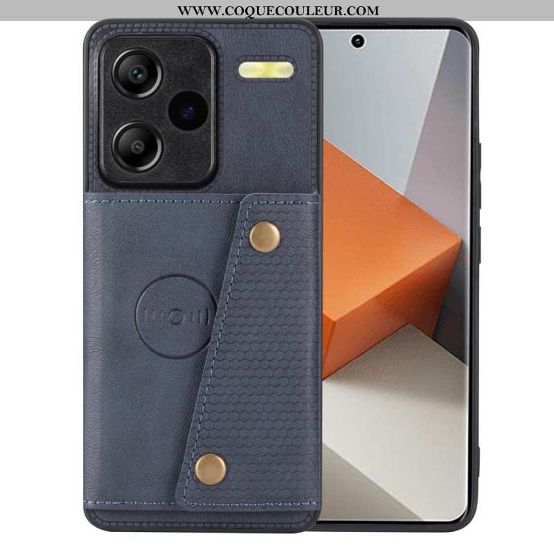 Coque Xiaomi Redmi Note 13 Pro Plus 5G avec Support et Porte-Cartes