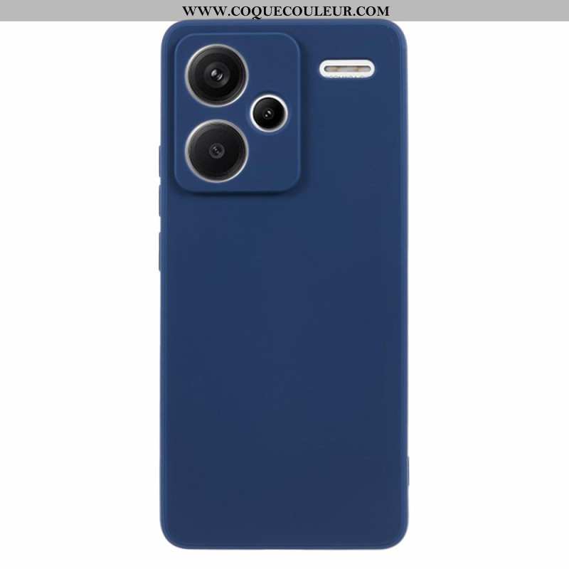 Coque Xiaomi Redmi Note 13 Pro Plus 5G Silicone Bords Droits