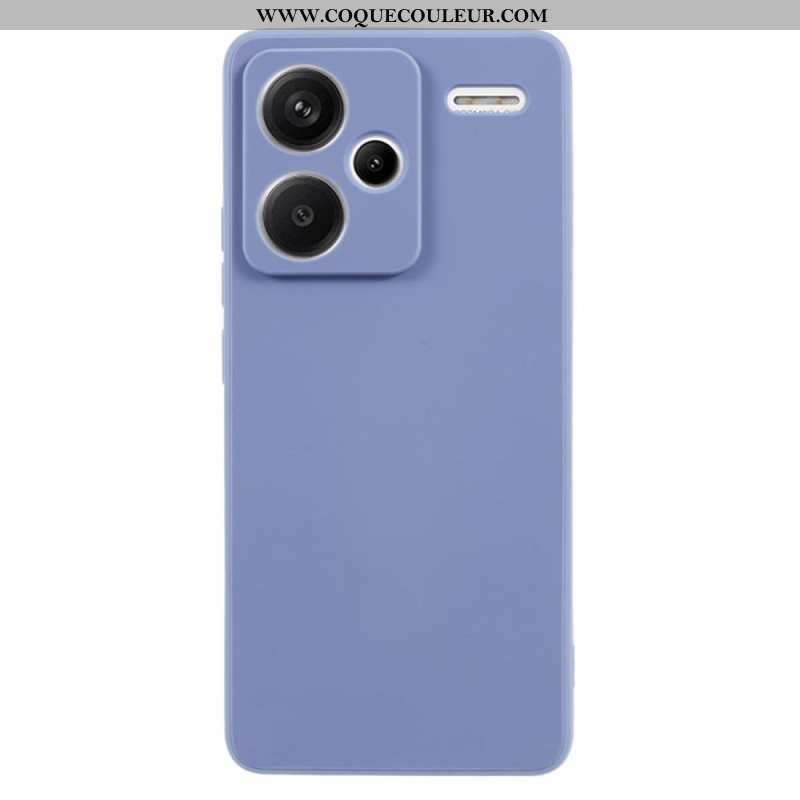 Coque Xiaomi Redmi Note 13 Pro Plus 5G Silicone Bords Droits