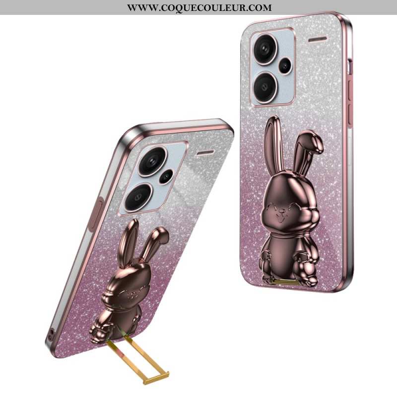 Coque Xiaomi Redmi Note 13 Pro Plus 5G Lapin Support