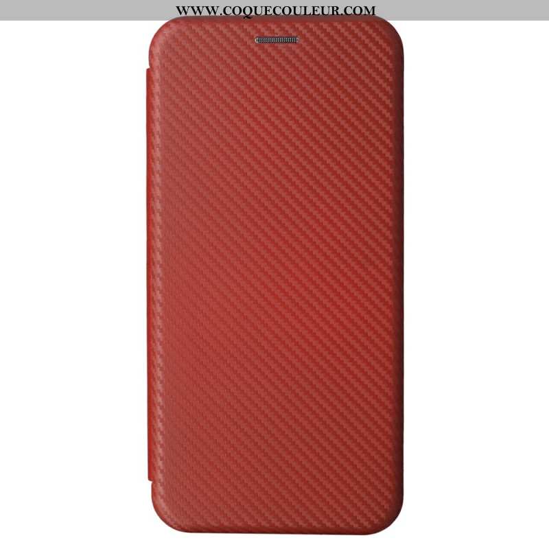 Flip Cover Xiaomi Redmi Note 13 Pro Plus 5G Fibre Carbone