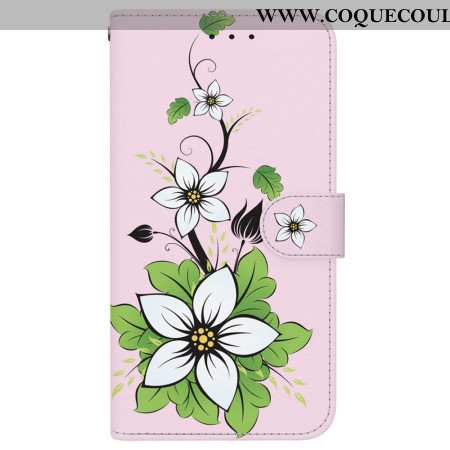 Housse iPhone 16 Plus Lily à Lanière