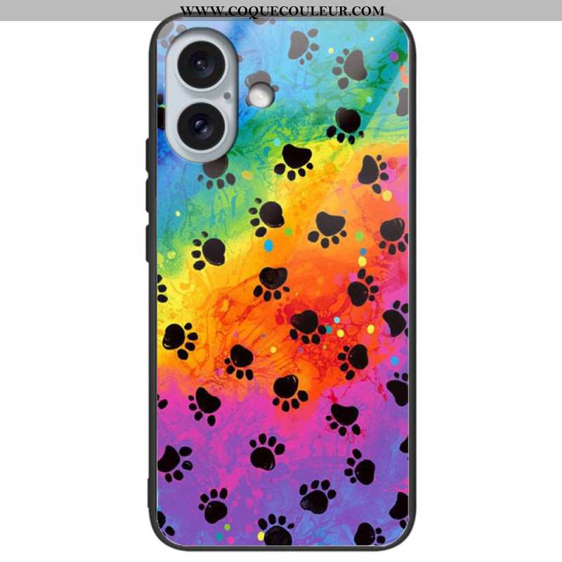 Coque iPhone 16 Plus Verre Trempé Différents Graphiques