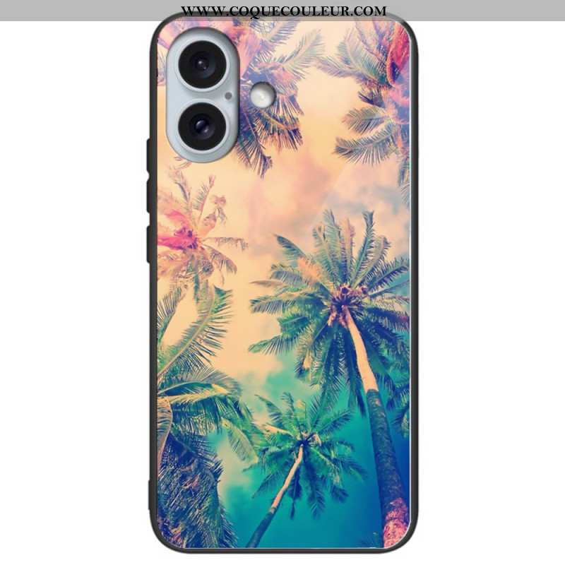 Coque iPhone 16 Plus Verre Trempé Différents Graphiques