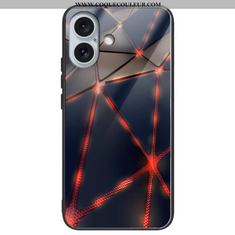 Coque iPhone 16 Plus Verre Trempé Différents Graphiques