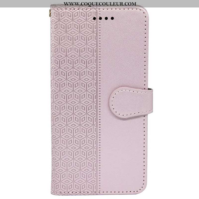 Housse iPhone 16 Plus Frise Cubes