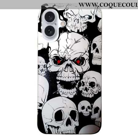 Coque iPhone 16 Plus Crânes