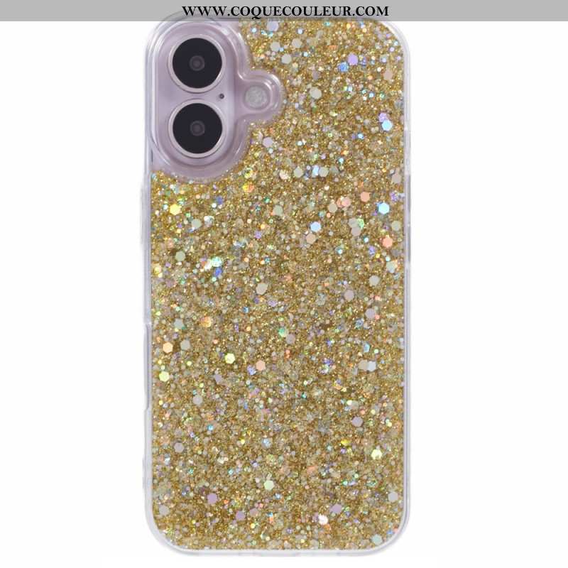 Coque iPhone 16 Plus Paillettes