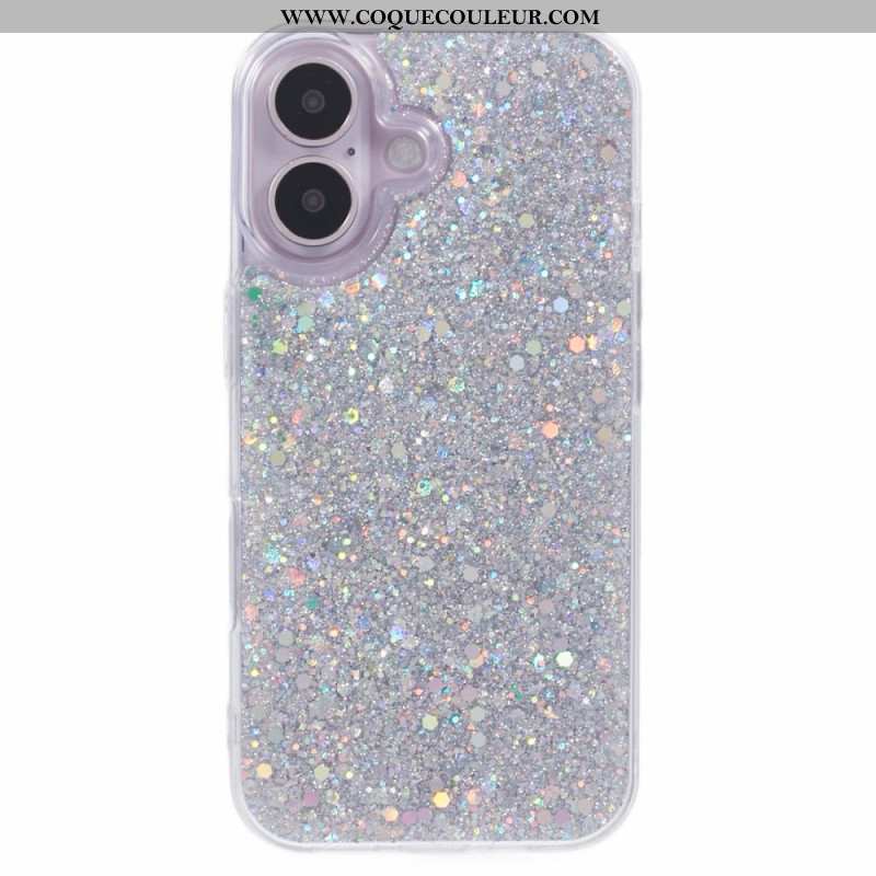 Coque iPhone 16 Plus Paillettes