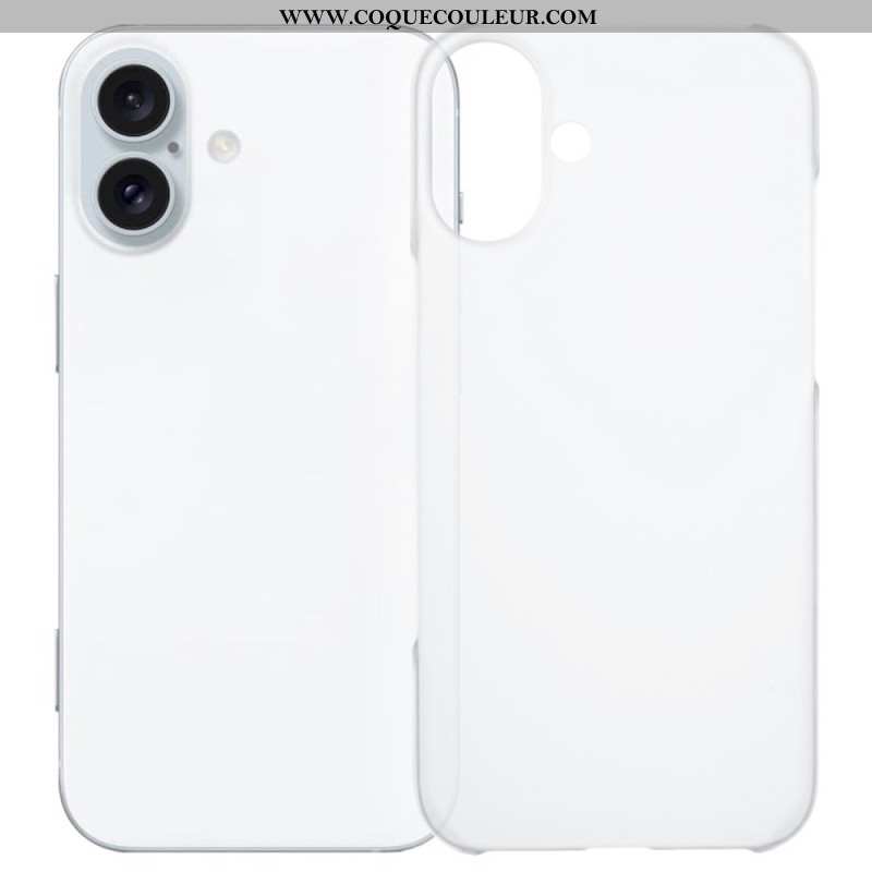 Coque iPhone 16 Plastique Rigide