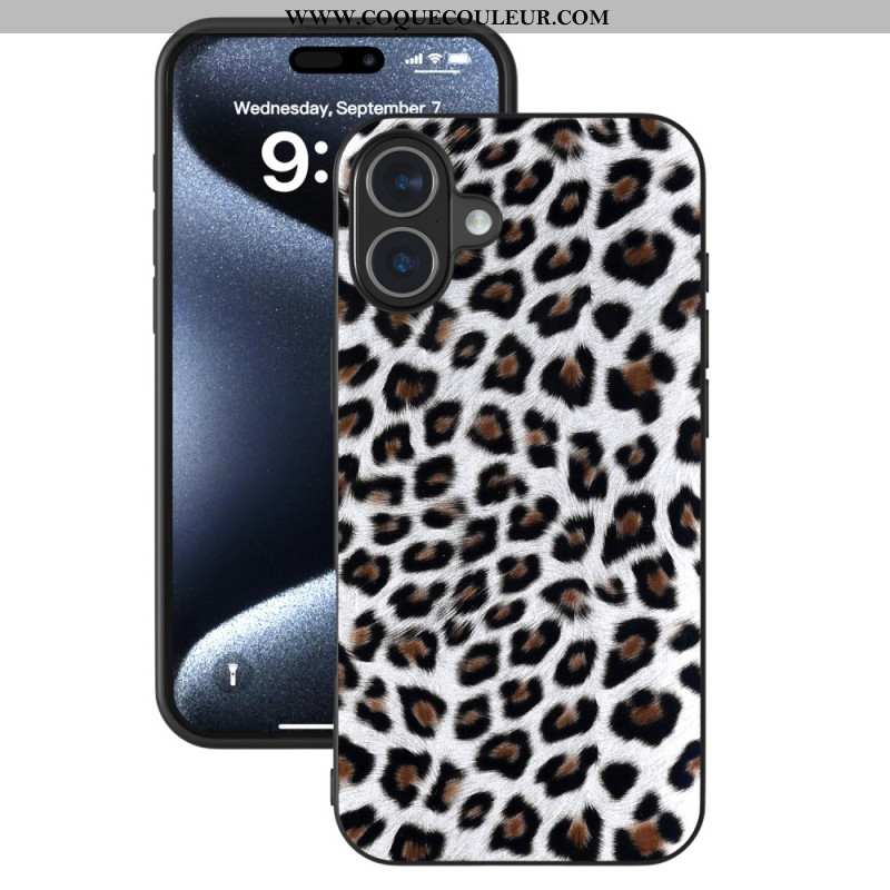 Coque iPhone 16 Plus Léopard ABEEL