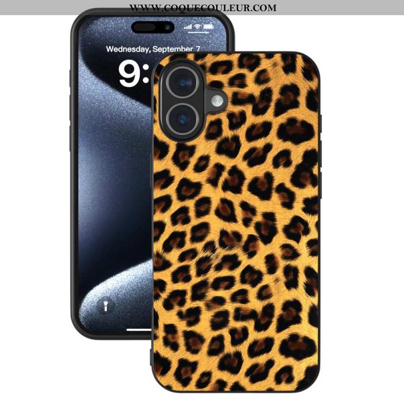 Coque iPhone 16 Plus Léopard ABEEL