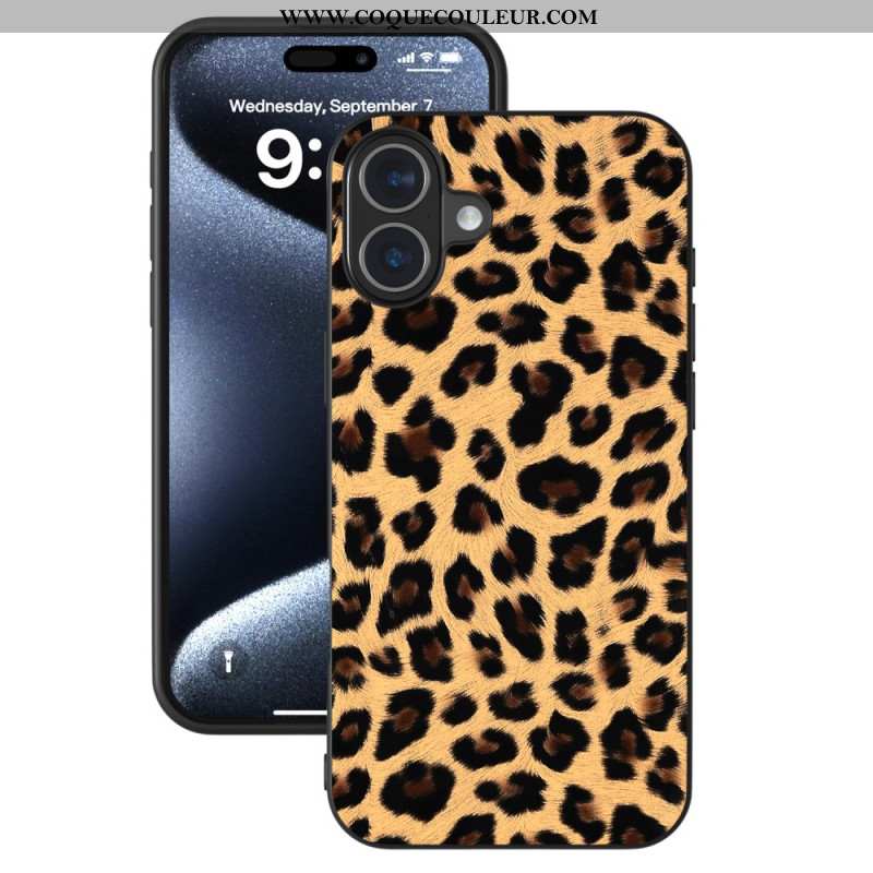 Coque iPhone 16 Plus Léopard ABEEL