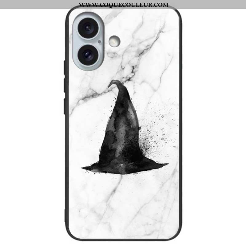 Coque iPhone 16 Plus Verre Trempé Différents Motifs