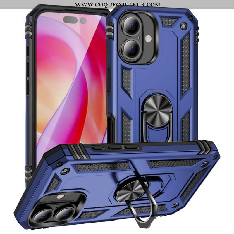 Coque iPhone 16 Plus Anneau-Support