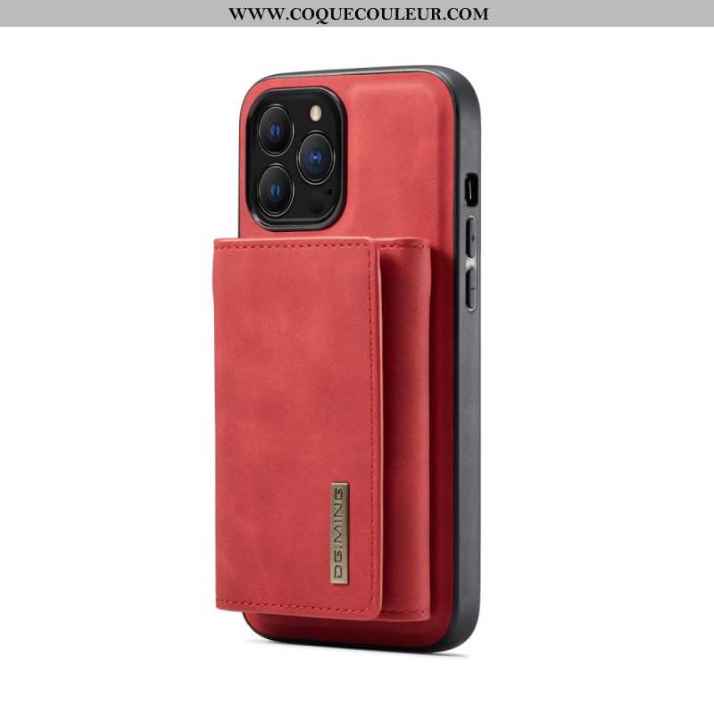 Coque iPhone 16 Pro Max Portefeuille Détachable DG.MING