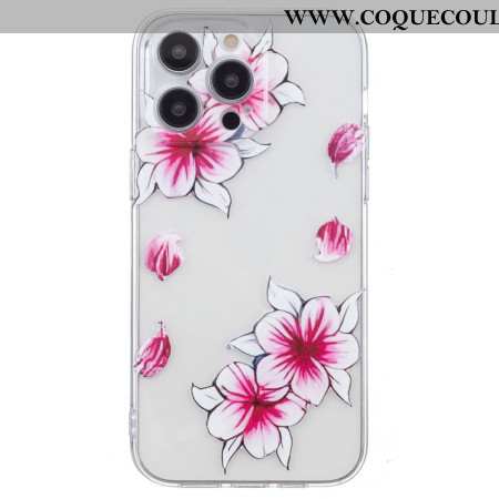 Coque iPhone 16 Pro Max Fleurs de Cerisier