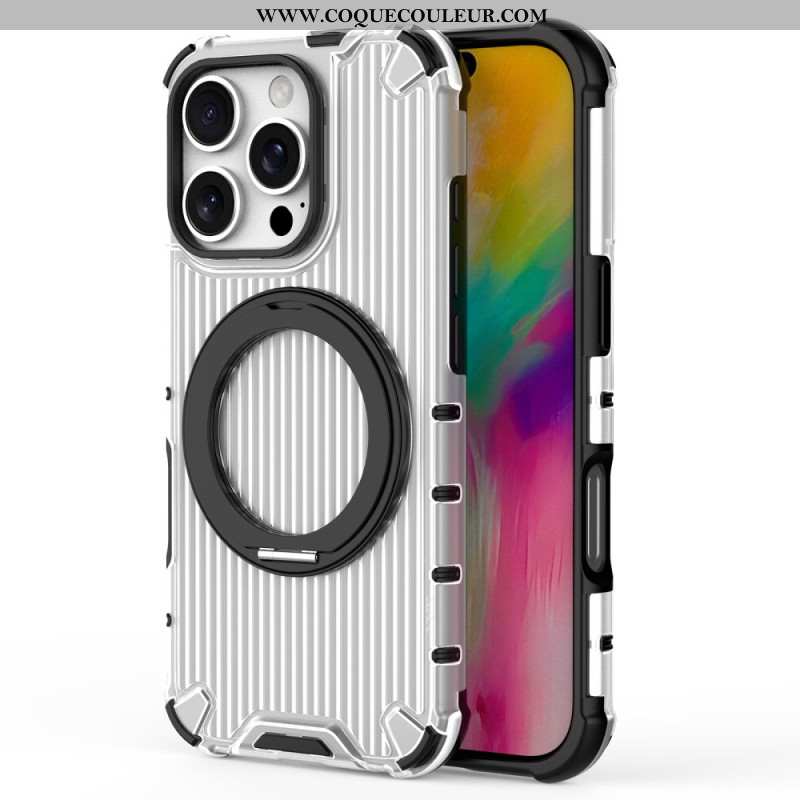 Coque iPhone 16 Pro Max Magnétique Support Rotatif