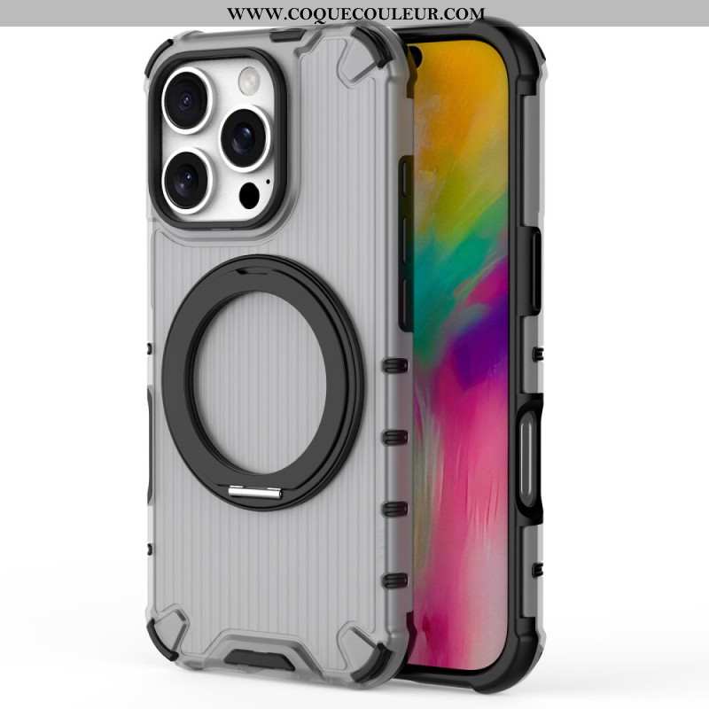 Coque iPhone 16 Pro Max Magnétique Support Rotatif