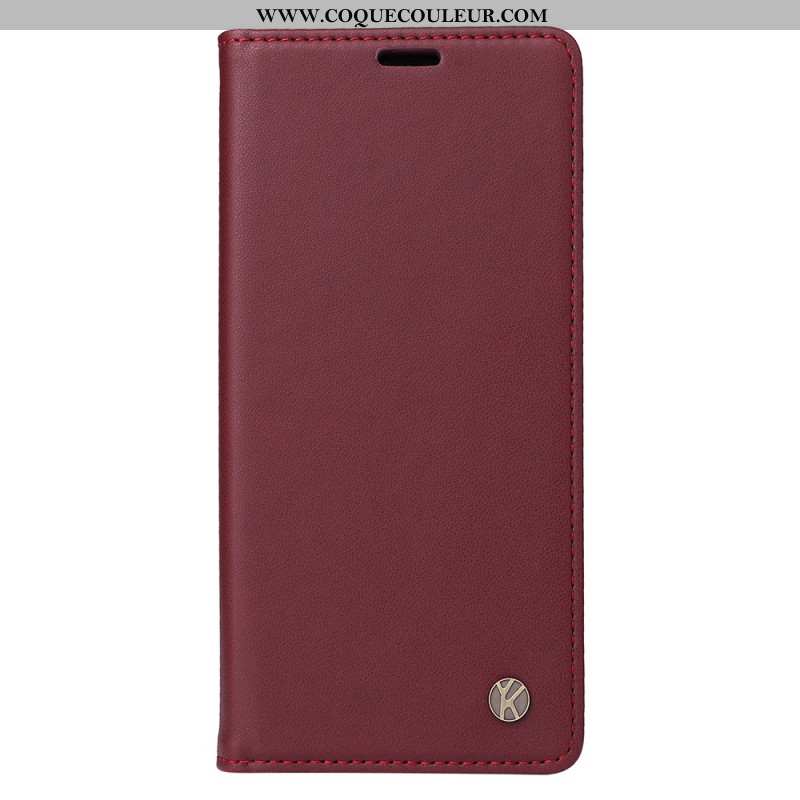 Flip Cover iPhone 16 Pro Max Classique YIKATU