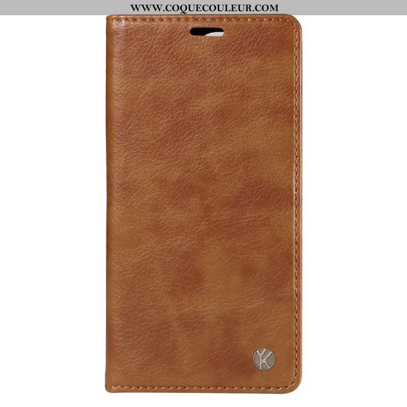 Flip Cover iPhone 16 Pro Max Vintage YIKATU