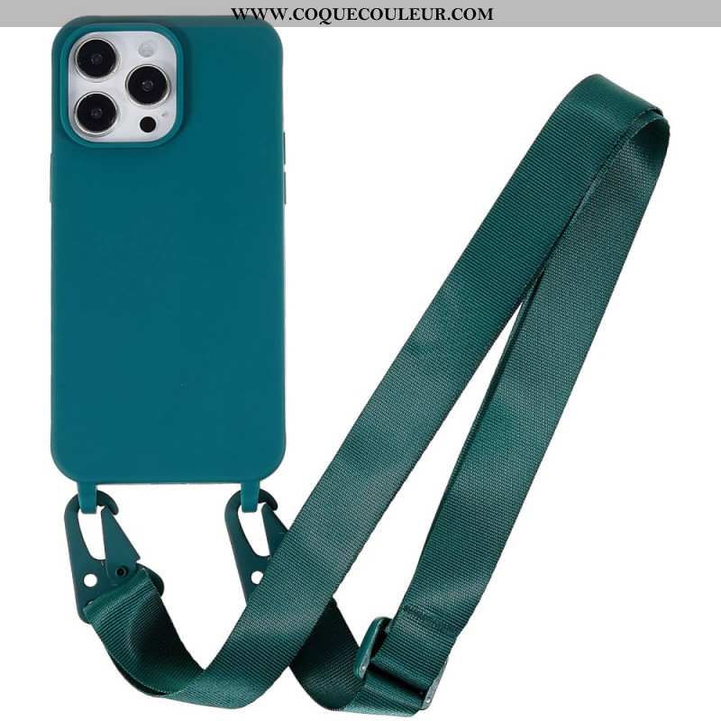 Coque à Cordon iPhone 16 Pro Max Réglable