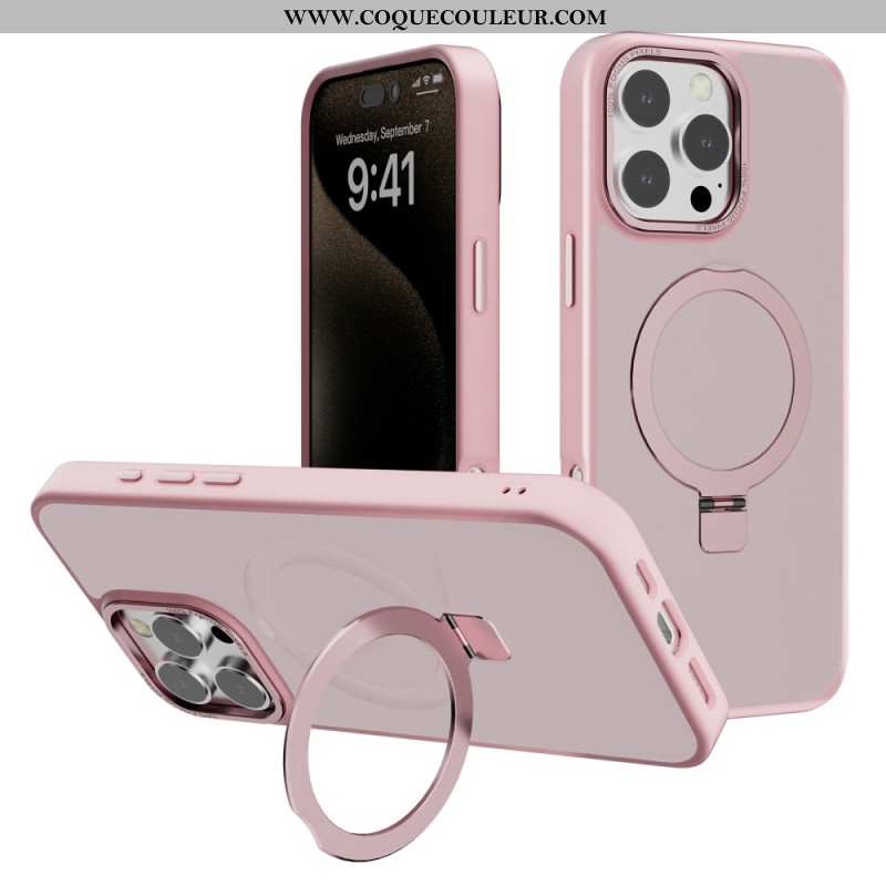 Coque iPhone 16 Pro Max Finition Mate Support Magnétique