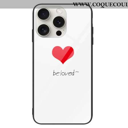 Coque iPhone 16 Pro Max Verre Trempé Beloved