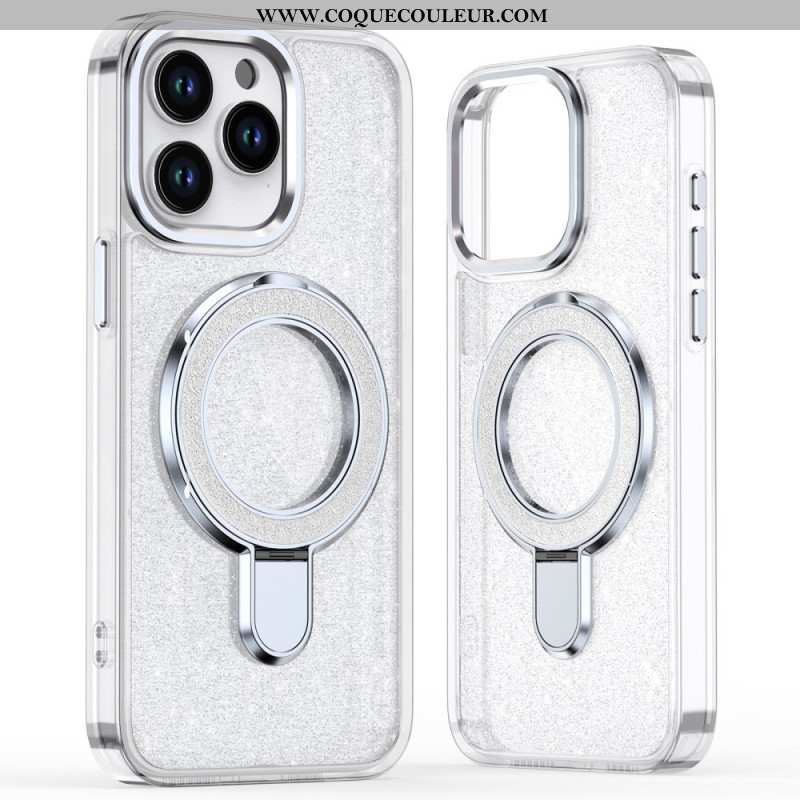 Coque iPhone 16 Pro Max Hybride aPaillettes