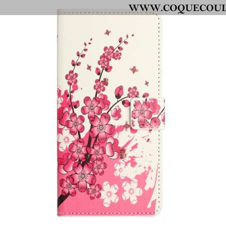 Housse iPhone 16 Pro Max Fleurs de Prunier