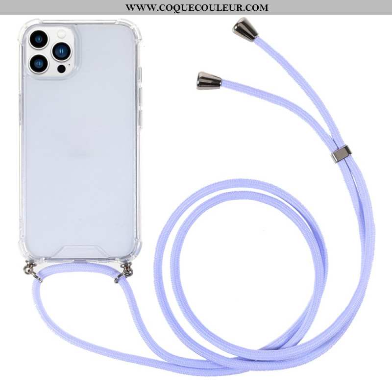 Coque à Cordon iPhone 16 Pro Ajustable