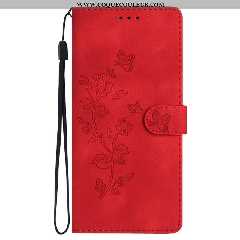 Housse iPhone 16 Pro Impression Motif Floral