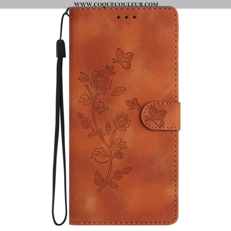 Housse iPhone 16 Pro Impression Motif Floral