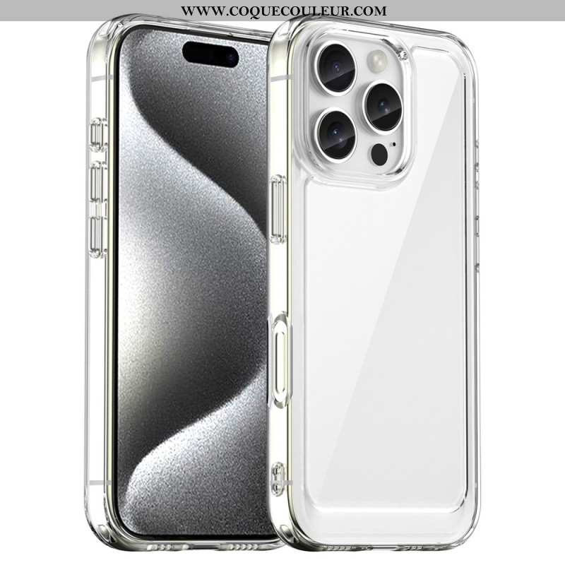 Coque iPhone 16 Pro Acrylique et Silicone