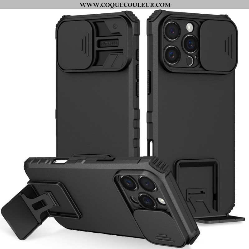 Coque iPhone 16 Pro Glissière pour Caméra et Support