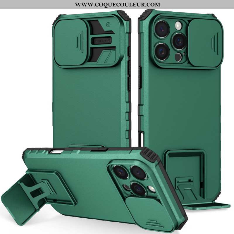 Coque iPhone 16 Pro Glissière pour Caméra et Support