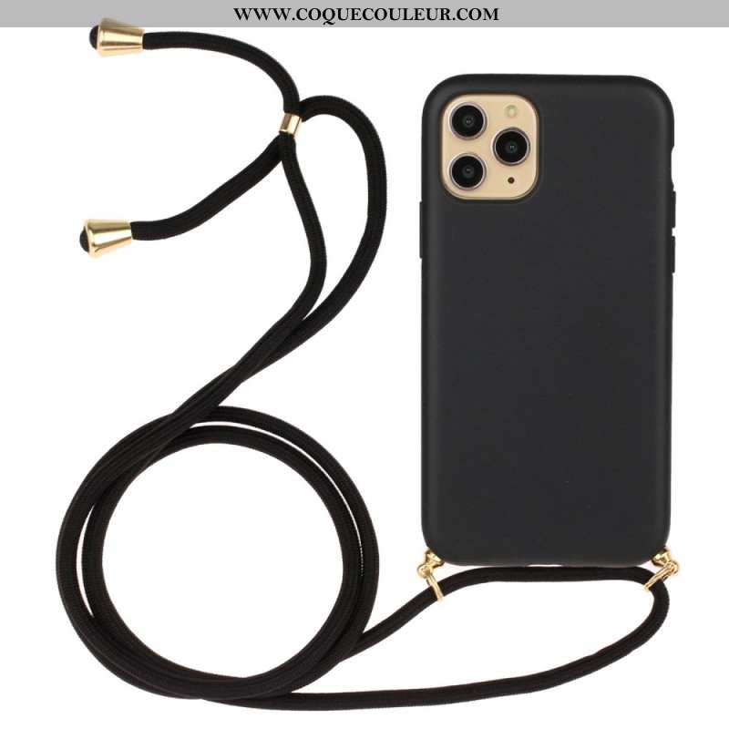 Coque à Cordon iPhone 16 Pro Paille de Blé