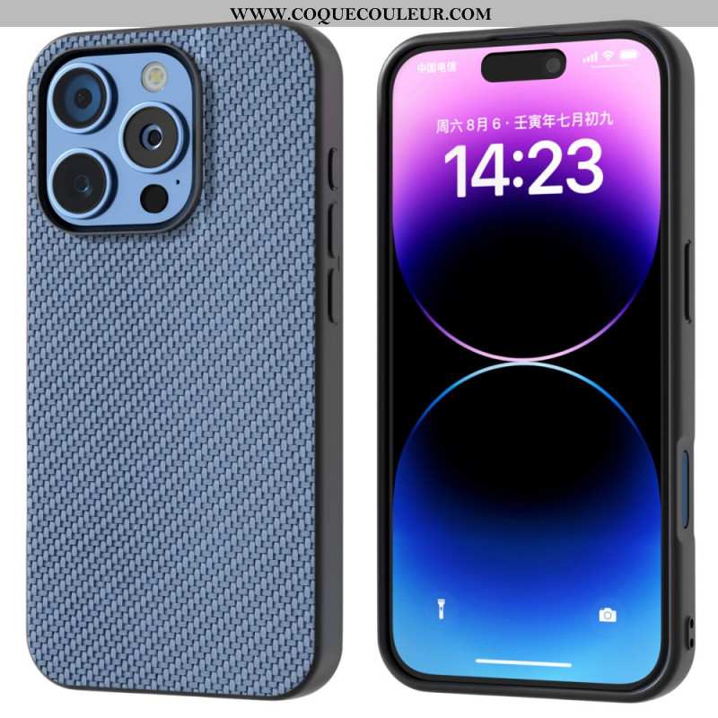 Coque iPhone 16 Pro Fibre Carbone ABEEL